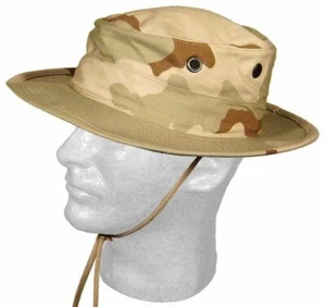 Military Issued 3 Color Desert Boonie Hat-NEW - Picture 1 of 1