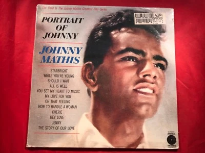 P-12 JOHNNY MATHIS Portrait Of Johnny - SEALED - LE 10003 - RECORD - EASY LISTEN - Image 1 of 2