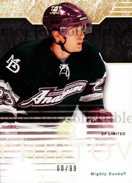 2003-04 SP Authentic Limited #3 Stanislav Chistov - Image 1 of 1