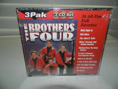 THE FOUR BROTHERS 3-CD Set 36 All-Time Folk Favorites NEW SEALED - Image 1 of 3