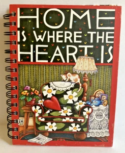 2003 Mary Engelbreit "Home is Where the Heart Is" Hardcover Spiral Bound Journal - Picture 1 of 7