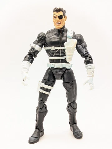 2004 Marvel Legends Nick Fury 6" Action Figure Cover