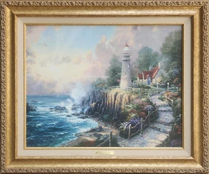 Thomas Kinkade The Light of Peace 16x20 Classic Canvas - Picture 1 of 5