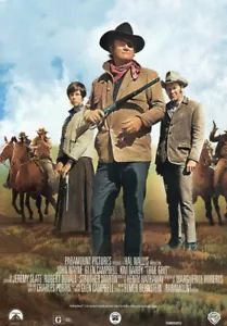 TRUE GRIT JOHN WAYNE * LARGE A3 SIZE QUALITY CANVAS PRINT - Picture 1 of 1