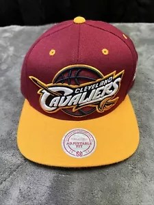 Hardwood Classics Cleveland Cavaliers Mitchell & Ness Logo Schriftzug Snapback Mütze - Bild 1 von 7