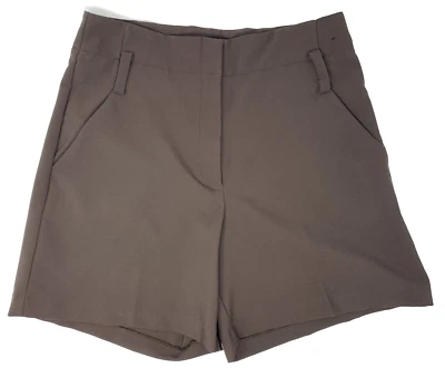 7th AVENUE DESIGN STUDIO NY&Co Brown Flat Front Women's Dress Shorts Size 8 - Image 1 of 4