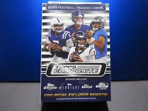 2023 TOPPS CHROME COMPOSITE FOOTBALL HANGER BOX - Picture 1 of 1
