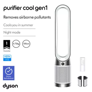 Dyson Purifier Cool™ Gen1 purifying fan (White/White) Manufacturer Refurbished - Picture 1 of 8