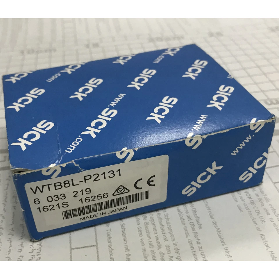 one New SICK WTB8L-P2131 Photoelectric Switch Quality assurance - Image 1 of 3