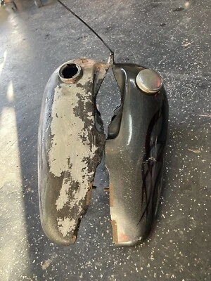 Harley Davidson Panhead tanques de gasolina 1961 1962 OEM FLH FL Duo Glide Foto 1 de 4