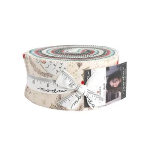Moda Fabrics Cozy Wonderland Jelly Roll Fabric 40 2.5x44" Quilting Strips Kit - Picture 1 of 3