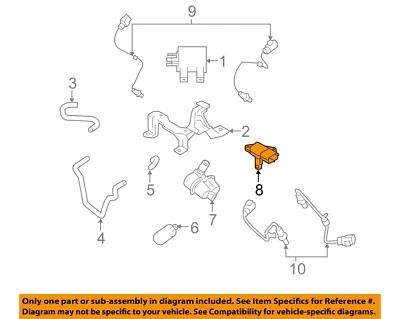 Used Fuel Injection Air Flow Meter fits: 2007 Volvo XC90 5 cylinder w/o turbo Gr — 第 1/3 张图片