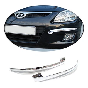 Chrome Front Bumper Molding For 08-11 Hyundai i30 - Picture 1 of 1