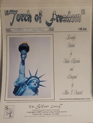 The Silver Lining - "Torch of Freedom" #SL 212 - Marc I. Saastad, Designer - Image 1 of 4