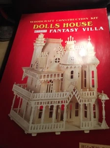 Wood Craft Construction Kit for a Doll House - Picture 1 of 12