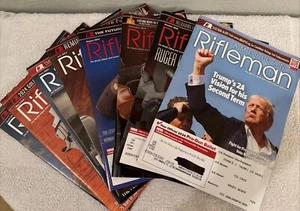 (Lot of 8) 2024 American Rifleman Magazine NRA - April thru November - Imagen 1 de 9