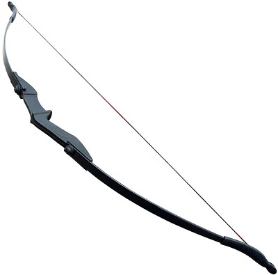 57 in Ambidextrous Takedown Recurve Bow Modern Korea Archery Right Left Hand - Image 1 of 4