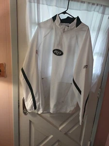 Neu Wunderschöner Nfl Xxl 2xl Reebok New York Jets Windbreaker - Bild 1 von 6