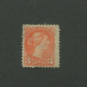 1888 Canada Postage Stamp #41 Mint/Used? Heavy Hinged Partial OG - Picture 1 of 2