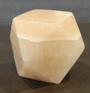 Beautiful Banded Onyx Stone Collectible Paperweight - 14 Sided Tetradecagon - Picture 1 of 4