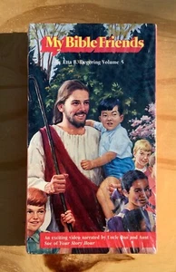 Rare Vintage My Bible Friends (Volume 5) VHS Tape by Etta Degering - New/ Sealed - Foto 1 di 4
