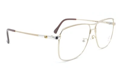 Новый подлинный Alain Delon 322 1 винтажный 80-х двойной мосты авиатор очки - Изображение 1 из 4