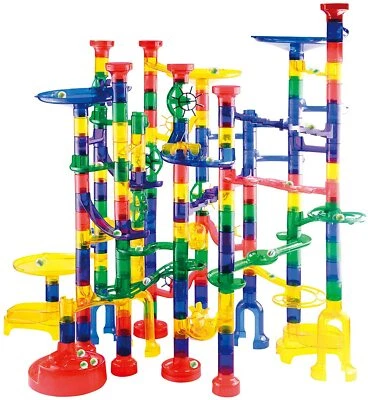 Marble Run Toy Set (207 Pcs), Construction Building Blocks Toys STEM Educational - Image 1 of 4