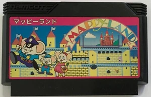 Mappy Land FC (Nintendo Famicom, 1986) Game Cartridge Only - Picture 1 of 2