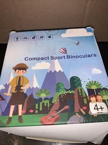 Compact Kids 4+ Sport Binoculars 6x21 8x21 - Picture 1 of 3