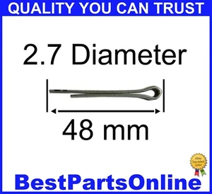 Stainless Steel Cotter Pin 2.7 Dimater 48mm Long - Bild 1 von 7