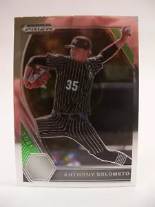 2021 Prizm Draft Picks Base Silber Preis # PDP 37 Anthony Solometo Baseballkarte - Bild 1 von 2