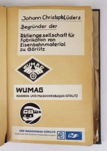 Dokumentation WUMAG Görlitz 1966 Fotos Mitarbeiter DDR Urkunden Tagebuch - Bild 1 von 15