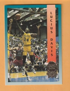 Lucius Davis UC Santa Barbara Gauchos 1992 primera fila oro #16 San José CA 8Z - Imagen 1 de 2
