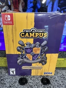 2022 Nintendo Switch Two Point Campus Enrollment Edition Launch BRAND NEW SEALED - Picture 1 of 11