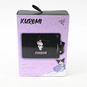 Razer DeathAdder Essential and Goliathus Mouse Mat Bundle - Kuromi Edition - Picture 1 of 3