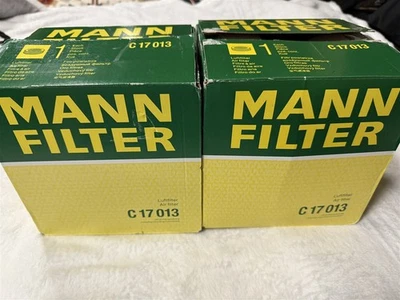 2 件装 MANN 空气过滤器 C 17 013 C17013 适用于奥迪 A4 A5 Q5 RS5 S5 S6 SQ5 2017-2021 — 第 1/4 张图片