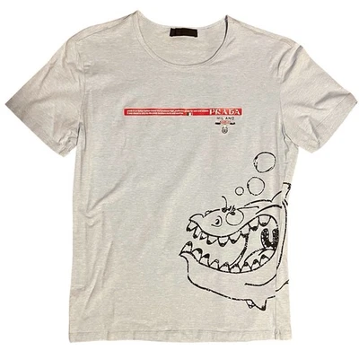 Camisa Prada Luna Rossa Pez Azul Claro Talla S Foto 1 de 4