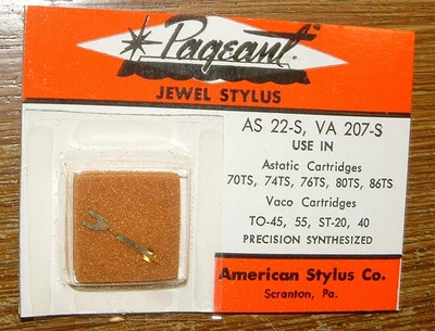 Fonógrafo estéreo AGUJA VA22-S Ronette TO284 Vaco TO55 700-S7 Astatic N8-7s Foto 1 de 4