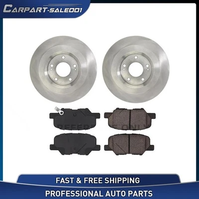 Rear Disc Brake Pad Set Disc Brake Rotor for Mitsubishi ASX 2014-2015 - Image 1 of 4