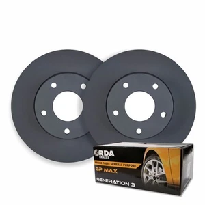 REAR RDA DISC BRAKE ROTORS & PADS FOR FORD FALCON BA BF UTE RDA505 - Picture 1 of 6