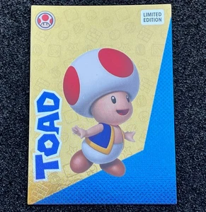 Carte GOLD TOAD Super Mario Play Time Panini 2023 Limited Edition Nintendo - Imagen 1 de 2