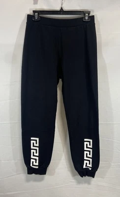 Calça jogger Versace feminina preta com cordão tamanho 28 - Imagem 1 de 4