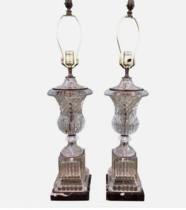 Paul Hanson Crystal Lamps - Picture 1 of 1