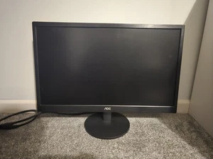 AOC E2270Sw 21.5" LED Monitor 1920x1080 5ms VGA/DVI-D Input Great Condition - Picture 1 of 10