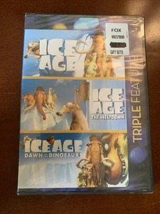 Ice Age / Ice Age-Meltdown / Ice Age-Dawn of (DVD) Sealed Brand New - Imagen 1 de 2