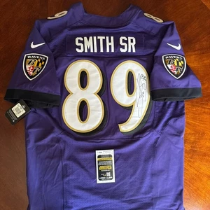 Steve Smith Sr. Signed Autographed Nike Elite Jersey JSA COA Ravens - Picture 1 of 8