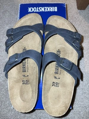 Birkenstock Mayari Mujer Regular Birko-Flor Negro Foto 1 de 3