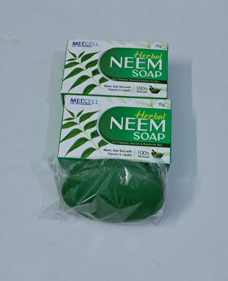 2X Neem Soap for Scabies – Fast-Acting Mite & Egg Killer, Skin Relief Treatment - Image 1 of 4