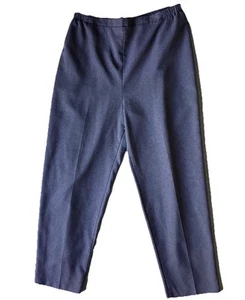 VTG Monterey Canyon Petite Dress Pants Women's Stretchy Waist Pull On 12P Gray - Picture 1 of 8
