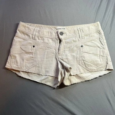 Hang Ten Women's Beige Corduroy Low Rise Shorts Junior Size 7 - Image 1 of 4